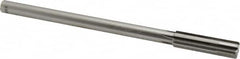 Made in USA - 0.535" Carbide-Tipped 6 Flute Chucking Reamer - Straight Flute, 7/16" Straight Shank, 2" Flute Length, 8" OAL - Benchmark Tooling