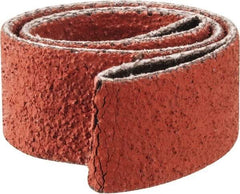 3M - 3/4" Wide x 20-1/2" OAL, 60 Grit, Ceramic Abrasive Belt - Ceramic, Medium, Coated, YF Weighted Cloth Backing, Wet/Dry, Series 777F - Benchmark Tooling