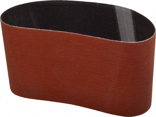 3M - 3-1/2" Wide x 15-1/2" OAL, 120 Grit, Ceramic Abrasive Belt - Ceramic, Fine, Coated, Y Weighted Cloth Backing, Wet/Dry, Series 777F - Benchmark Tooling