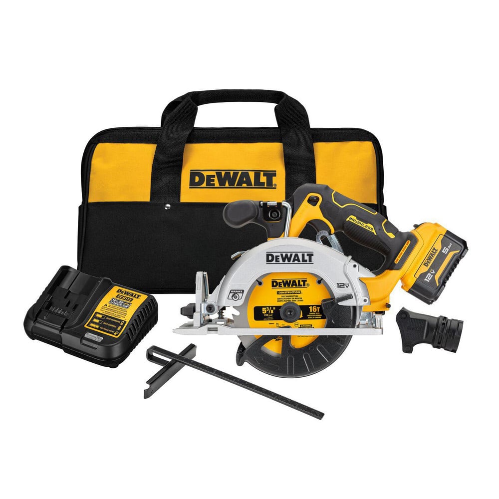 12.00V Cordless Circular Saw 3600 RPM, Left Blade