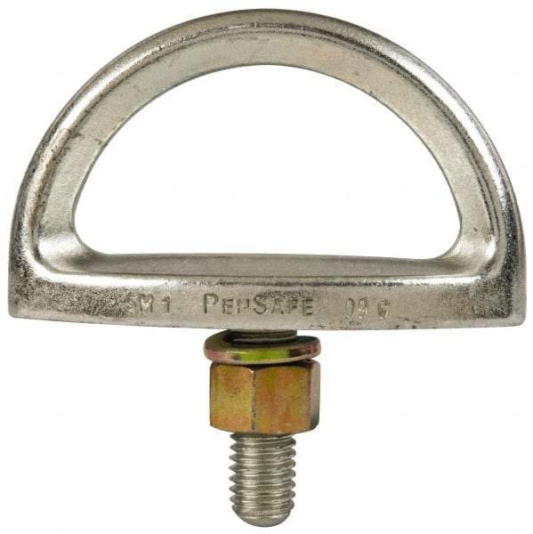 Miller - 1-1/4" Eye Length, Fixed D-Bolt Anchor - Steel - Benchmark Tooling
