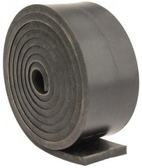 Made in USA - 1/4" Thick x 2" Wide x 60" Long, Neoprene Rubber Strip - Stock Length, 40 Shore A Durometer, 1,000 to 1,200 psi Tensile Strength, -40 to 212°F, Black - Benchmark Tooling