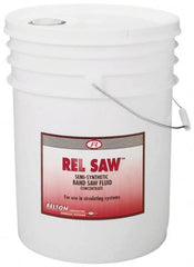 Relton - Rel Saw, 5 Gal Pail Sawing Fluid - Semisynthetic, For Cleaning - Benchmark Tooling