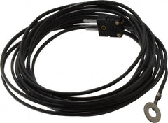 Thermo Electric - 0 to 221°F, J Surface, Thermocouple Probe - 25 Ft. Cable Length, Mini Connector, 15 Sec Response Time - Benchmark Tooling