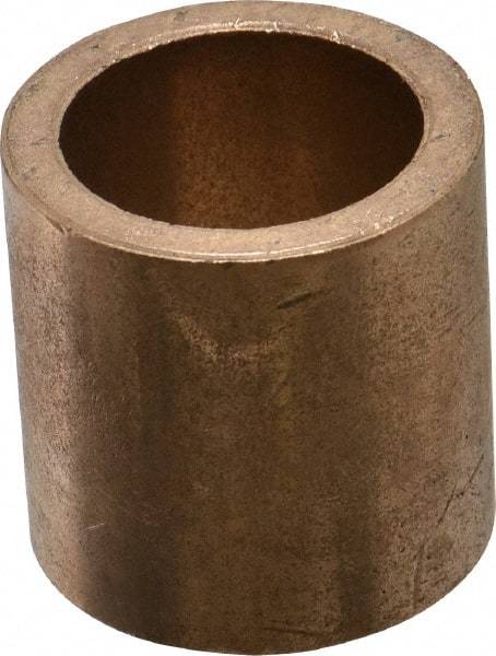 Boston Gear - 1-1/2" Inside x 2" Outside Diam, Oil Impregnated Bronze SAE-841 Sleeve Bearing - 2" OAL - Benchmark Tooling