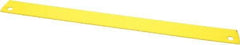 Starrett - 12" Long, 10 Teeth per Inch, Bi-Metal Power Hacksaw Blade - Toothed Edge, 1-1/8" Wide x 0.05" Thick - Benchmark Tooling