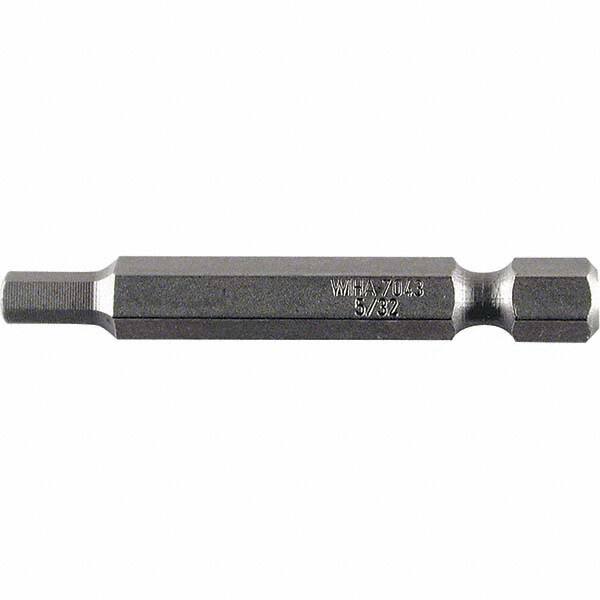 Wiha - 1/8" Power Bit - 1/4" Drive, 2" OAL - Benchmark Tooling