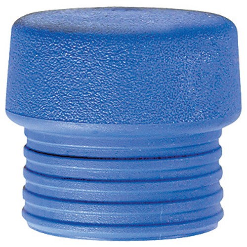 Split Head Mallet Face 1.2″ Soft, Shore Hardness 21-D, Blue TPE - Benchmark Tooling