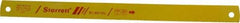 Starrett - 18" Long, 10 Teeth per Inch, Bi-Metal Power Hacksaw Blade - Toothed Edge, 1-3/8" Wide x 0.062" Thick - Benchmark Tooling