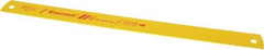 Starrett - 18" Long, 6 Teeth per Inch, Bi-Metal Power Hacksaw Blade - Toothed Edge, 1-5/8" Wide x 0.075" Thick - Benchmark Tooling