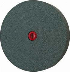 Norton - 60 Grit Silicon Carbide Bench & Pedestal Grinding Wheel - 10" Diam x 1-1/4" Hole x 1-1/2" Thick, 2485 Max RPM, I Hardness, Medium Grade , Vitrified Bond - Benchmark Tooling