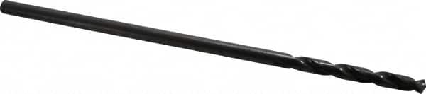 Hertel - 0.413" Diam, 12" OAL Oxide High Speed Steel Aircraft Extension Drill Bit - 135° Point Angle - Benchmark Tooling