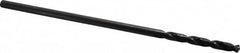 Hertel - 0.413" Diam, 12" OAL Oxide High Speed Steel Aircraft Extension Drill Bit - 135° Point Angle - Benchmark Tooling