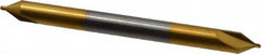 Hertel - #00 Plain Cut 60° Incl Angle Solid Carbide Combo Drill & Countersink - Benchmark Tooling