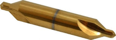 Hertel - #7 Plain Cut 60° Incl Angle Solid Carbide Combo Drill & Countersink - Benchmark Tooling