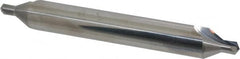 Hertel - #8 Plain Cut 60° Incl Angle Solid Carbide Combo Drill & Countersink - Benchmark Tooling