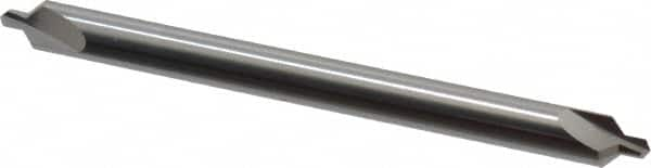 Hertel - #4 Plain Cut 90° Incl Angle Solid Carbide Combo Drill & Countersink - Benchmark Tooling