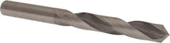 Hertel - Letter Z 118° Solid Carbide Jobber Drill - Bright Finish, Right Hand Cut, Spiral Flute, Straight Shank, 4-1/2" OAL, Standard Point - Benchmark Tooling