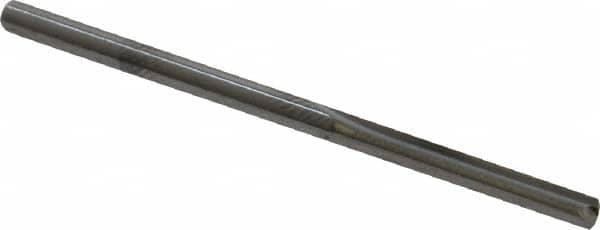 Hertel - #43, 0.089", 140° Point, Solid Carbide Straight Flute Drill Bit - Benchmark Tooling