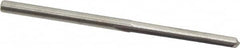 Hertel - #40, 0.098", 140° Point, Solid Carbide Straight Flute Drill Bit - Benchmark Tooling
