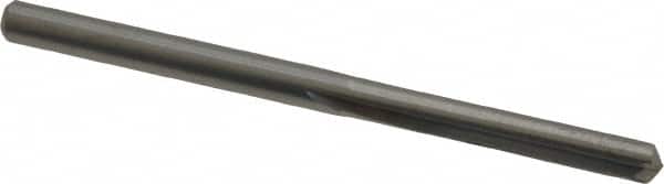 Hertel - #31, 0.12", 140° Point, Solid Carbide Straight Flute Drill Bit - Benchmark Tooling
