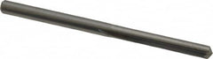 Hertel - #31, 0.12", 140° Point, Solid Carbide Straight Flute Drill Bit - Benchmark Tooling