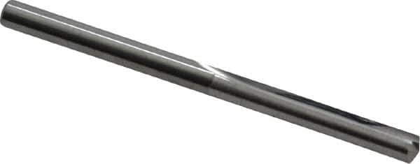 Hertel - #30, 0.1285", 140° Point, Solid Carbide Straight Flute Drill Bit - Benchmark Tooling