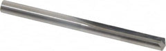 Hertel - #17, 0.173", 140° Point, Solid Carbide Straight Flute Drill Bit - Benchmark Tooling