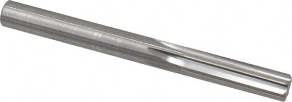 Hertel - 5/16" Solid Carbide 6 Flute Chucking Reamer - Straight Flute, 5/16" Straight Shank, 1-1/8" Flute Length, 3-1/4" OAL - Benchmark Tooling