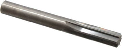 Hertel - 15/32" Solid Carbide 6 Flute Chucking Reamer - Straight Flute, 15/32" Straight Shank, 1-3/8" Flute Length, 4" OAL - Benchmark Tooling