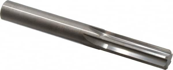 Hertel - 31/64" Solid Carbide 6 Flute Chucking Reamer - Straight Flute, 31/64" Straight Shank, 1-1/2" Flute Length, 4" OAL - Benchmark Tooling