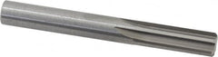 Hertel - Letter Z Solid Carbide 6 Flute Chucking Reamer - Straight Flute, 0.413" Straight Shank, 1-1/4" Flute Length, 3-1/2" OAL - Benchmark Tooling