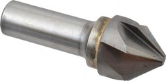 Hertel - 1-1/4" Head Diam, 3/4" Shank Diam, 6 Flute 90° Solid Carbide Countersink - Benchmark Tooling