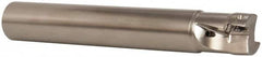 Seco - 1" Cut Diam, 0.433" Max Depth of Cut, 1" Shank Diam, 6.69" OAL, Indexable Square Shoulder End Mill - XO.X 1204.. Inserts, Cylindrical Shank, 90° Lead Angle, Through Coolant, Series Super Turbo - Benchmark Tooling