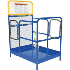 Vestil - 65" Platform - Forklift Work Platform, 1,000 Lb Capacity, 65-5/8" Platform Height, 36" Base Width x 48" Base Depth - Benchmark Tooling