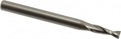 Onsrud - 3/16" Cutting Diam x 5/8" Length of Cut, 2 Flute, Upcut Spiral Router Bit - Uncoated, Right Hand Cut, High Speed Steel, 2-7/8" OAL x 1/4" Shank Diam, Double Edge, 19 to 32° Helix Angle - Benchmark Tooling