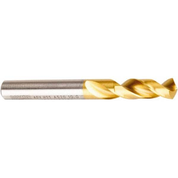 DORMER - 9.5mm 130° Spiral Flute High Speed Steel Screw Machine Drill Bit - Benchmark Tooling