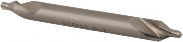 DORMER - #2 60° Incl Angle Cobalt Combo Drill & Countersink - Benchmark Tooling