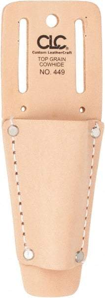 CLC - 1 Pocket Knife Holster - Leather, Tan - Benchmark Tooling