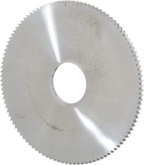 Made in USA - 2" Diam x 1/16" Thick, 1/2" Arbor Hole Diam, 110 Teeth, Solid Carbide Jeweler's Saw - Uncoated - Benchmark Tooling