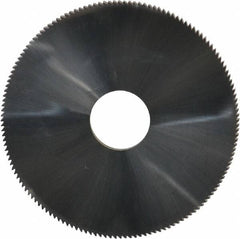 Made in USA - 2" Diam x 1/8" Thick, 1/2" Arbor Hole Diam, 148 Teeth, Solid Carbide Jeweler's Saw - Uncoated - Benchmark Tooling