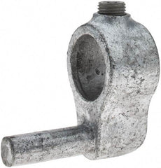 Kee - 3/4" Pipe, Malleable Iron Gate Hinge Fitting - Galvanized Finish - Benchmark Tooling