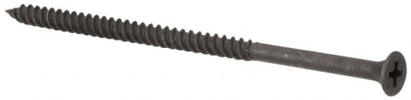Value Collection - #10, 4" OAL, Phillips Drive Bugle Head, Steel Drywall Screws - Black Phosphate Finish, Grade 1018 - Benchmark Tooling