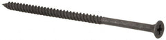 Value Collection - #10, 4" OAL, Phillips Drive Bugle Head, Steel Drywall Screws - Black Phosphate Finish, Grade 1018 - Benchmark Tooling