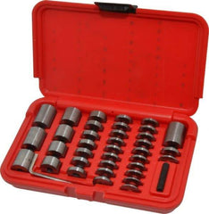 SPI - 36 Piece, 0.05 to 1", Steel Spacer Block Set - Round, 0.0001" Tolerance - Benchmark Tooling