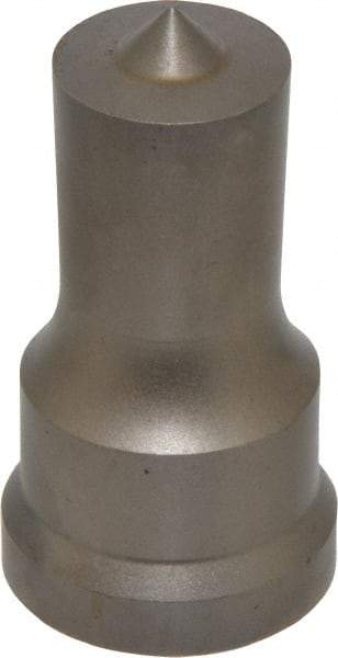 Cleveland Steel Tool - 15/16 Inch Diameter Round Ironworker Punch - 1-7/32 Inch Body Diameter, 1-3/8 Inch Head Diameter, 2-3/8 Inch Overall Length - Benchmark Tooling