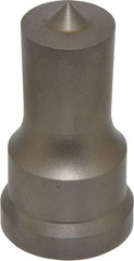 Cleveland Steel Tool - 15/16 Inch Diameter Round Ironworker Punch - 1-7/32 Inch Body Diameter, 1-3/8 Inch Head Diameter, 2-3/8 Inch Overall Length - Benchmark Tooling