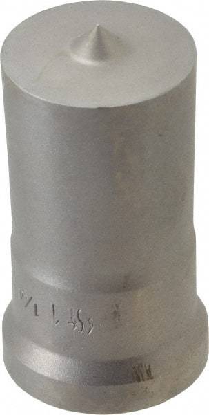 Cleveland Steel Tool - 1-1/4 Inch Diameter Round Ironworker Punch - 1-7/32 Inch Body Diameter, 1-3/8 Inch Head Diameter, 2-3/8 Inch Overall Length - Benchmark Tooling