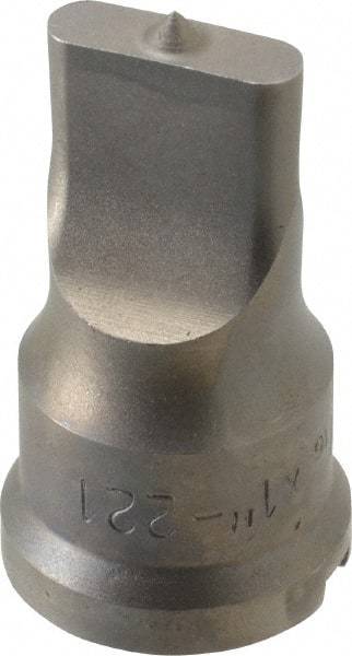 Cleveland Steel Tool - 5/16 Inch Wide Oblong Ironworker Punch - 1-7/32 Inch Body Diameter, 1-3/8 Inch Head Diameter, 2-3/8 Inch Overall Length - Benchmark Tooling