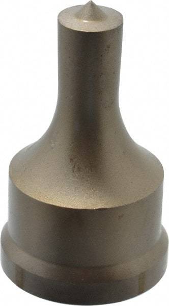 Cleveland Steel Tool - 5/8 Inch Diameter Round Ironworker Punch - 1-17/32 Inch Body Diameter, 1-11/16 Inch Head Diameter, 2-11/16 Inch Overall Length - Benchmark Tooling